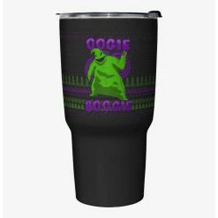 Best deal 🎁 Disney The Nightmare Before Christmas Oogie Boogie Ugly Christmas Travel Mug 🎁