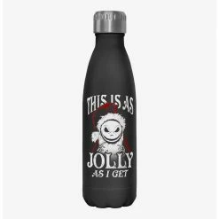 Cheap 🌟 Disney The Nightmare Before ❄ Christmas Santa Jack As Jolly As I Get Water Bottle ⌛