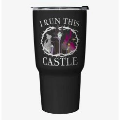 Flash Sale 🥰 Disney Villains Maleficent I Run This Castle Travel Mug ⭐