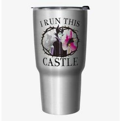 Buy 👍 Disney Villains Maleficent I Run This Castle Travel Mug 😀